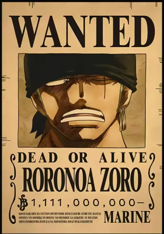 RORONOA ZORO